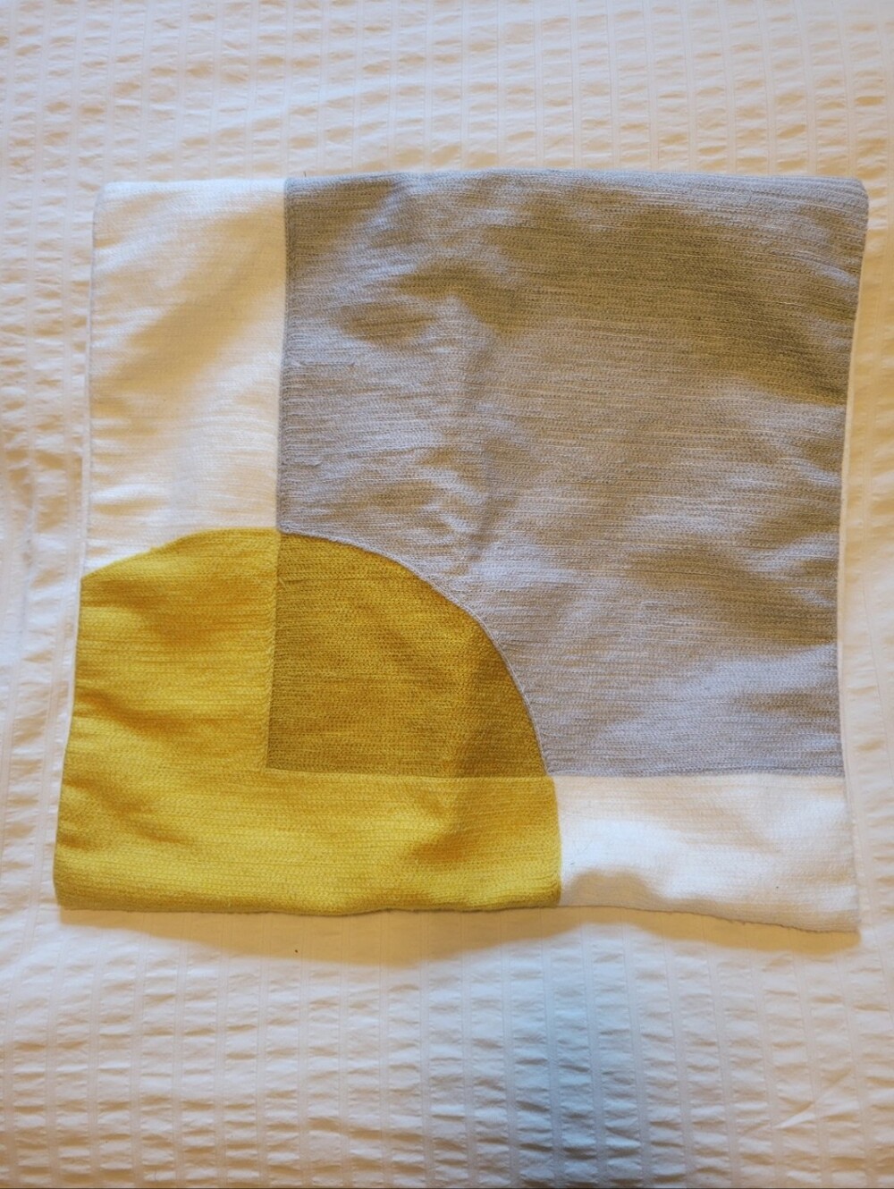 West Elm mustard yellow pillow cover 20x20